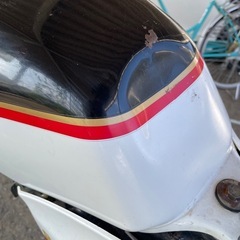 MBX50事故車 現状 NSR50エンジン 原付 旧車の画像