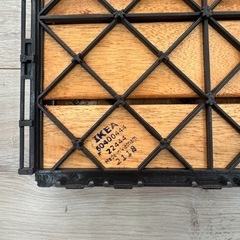 IKEAウッドタイル3枚新品未使用の画像