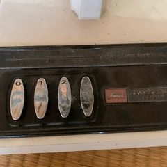 昭和レトロな扇風機の画像