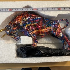 バッファロー　縁起物　勝負運　金運　置物の画像