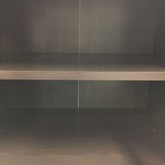 ★リユースのサカイ横浜南店★YM1598  食器棚 ブラウン W60×D39×H45 クリーニング済みの画像