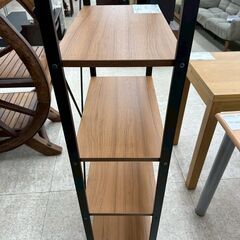 ★リユースのサカイ高崎店★TJ13276  ラック 茶 H126×D32.5×W60 クリーニング済みの画像