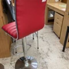 ID:161244　カウンターチェアー（赤）の画像
