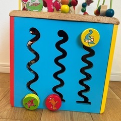 【受け渡し予定者確定】木製知育おもちゃ　アクティビティキューブの画像