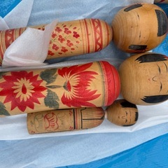 コケシまとめ売りの画像