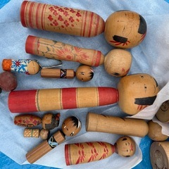 コケシまとめ売りの画像