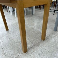 ★リユースのサカイ高崎店★TJ13277 イケア デスク ベージュ H74.5×D50×W90 クリーニング済みの画像