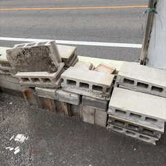 No.053コンクリートブロック　中古の画像