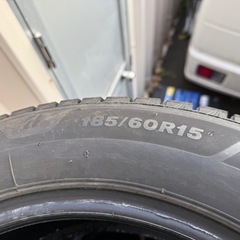185/60R15 BRIDGESTONE VRX3 2021年 4本 すスタッドレスの画像