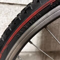 ブリヂストン 子供用自転車 EX MHF1.0　赤黒の画像