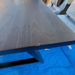 天然木ダイニングテーブル4点セットの画像