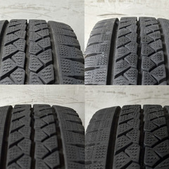 ③ ブリヂストン ブリザック VL1 スタッドレスタイヤ 165R13 LT 6PR 4本セット プロボックス等にの画像