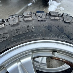 アルミホイール　タイヤの画像