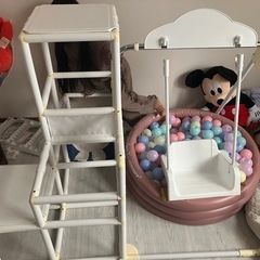 ベビー用ジャングルジム　ブランコの画像