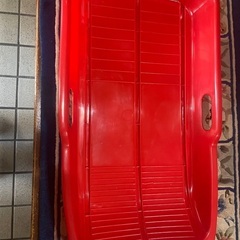 そり(赤)の画像