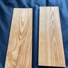 IGT規格天板　無垢タモ材　ハーフユニットｘ２の画像