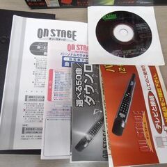 パーソナルカラオケ オンステージ Z-PK90GF(HD) ダークグレー 内蔵850曲 ダウンロード機能あり 苫小牧西店の画像