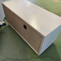 ○東125 テレビ台 Satosangyo 家具 インテリア 収納家具 ホワイト の画像