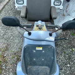電動カート セニアカー SUZUKI スズキ 電動車　パーツ　
　SUZUKI ET4Fシルバーカー電動車いす現状販売　の画像
