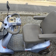 電動カート セニアカー SUZUKI スズキ 電動車　パーツ　
　SUZUKI ET4Fシルバーカー電動車いす現状販売　の画像