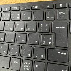 HP ワイヤレスキーボード（日本語配列・テンキー付き）の画像