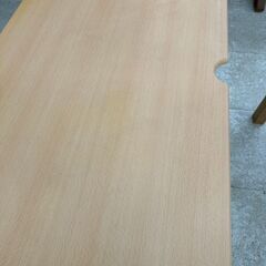 ★リユースのサカイ高崎店★TJ13278 (株)ニトリ テーブル ライトブラウン H70.5×D64×W150 クリーニング済みの画像