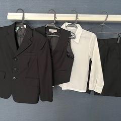 フォーマルスーツ　4点セット　120 美品　冠婚葬祭　七五三　　の画像