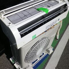 日立　　6～8畳用エアコン　RASーA22J-W　2019年 ステンレスクリーンの画像