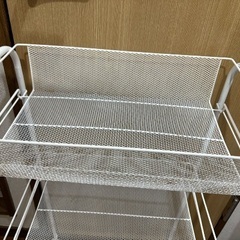 キャスター付きカゴの画像