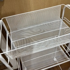 キャスター付きカゴの画像