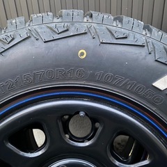monsta mud WARRIOR 215/70R16 7J+35 114 5H　タイヤホイールセットの画像