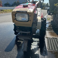 農業用トラクター（步行型）での画像