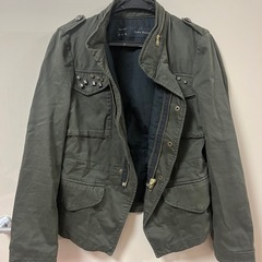 【現金払いも可】ZARA レディース ジャケット オリーブグリーン アウターの画像