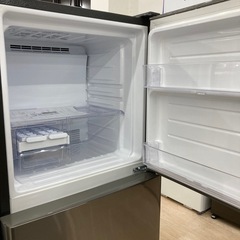 【1年の動作保証付き】SHARPの2ドア冷蔵庫SJ-D23J-Sのご紹介ですの画像