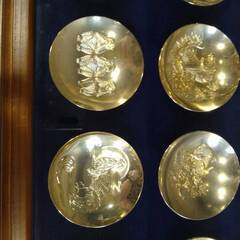 十二支 額縁入り 18GB 金杯の画像