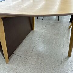 ★リユースのサカイ高崎店★TJ13280 (株)関家具 2人掛けダイニングセット 黄緑 H72.5×D80.5×W90 クリーニング済みの画像