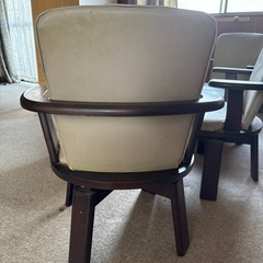 ダイニングチェアー5脚【回転】の画像