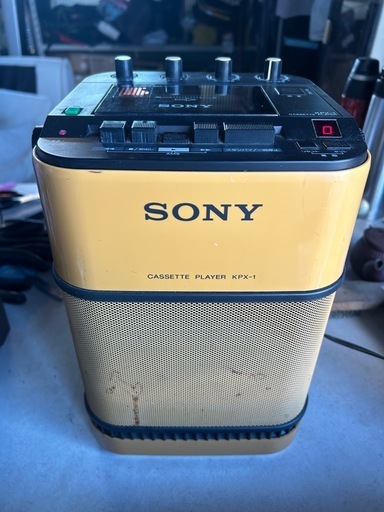 SONY KPX-1 カセットプレーヤー動作確認済み