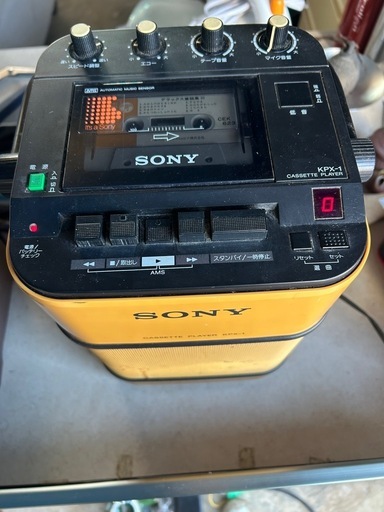 SONY KPX-1 カセットプレーヤー動作確認済み