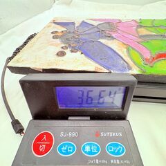 【✨海外ビンテージ陶器・壁掛けアート✨】Ruscha handgemalt（ルーシャ ハンドゲマルト）陶板アート No.768 🎨 現状品✨簡易清掃済み‼️の画像