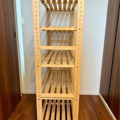 
ニトリ　パインラック　マンクスの画像