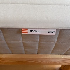 シングル　ベッドフレーム　マットレスの画像