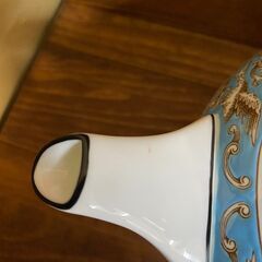 【愛品倶楽部柏店】Wedgwood 　ティーポット　フロレンティーン・ターコイズ　の画像
