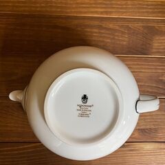 【愛品倶楽部柏店】Wedgwood 　ティーポット　フロレンティーン・ターコイズ　の画像
