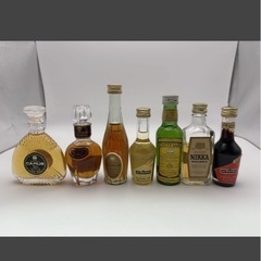 ウイスキー　お酒まとめ　ミニボトル　ワイン　ブランデー　の画像
