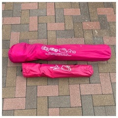 2個セット　折り畳み椅子　キャンプ　チェアー　はろわきてぃハローキティの画像