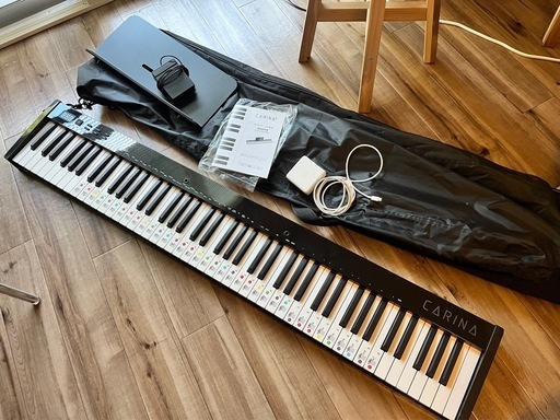 【中古・美品】Carina 電子ピアノ 88鍵盤 SR0088C／半年使用　江東区千石付近