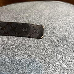 Gucci ブラック GGパターン ベルトの画像