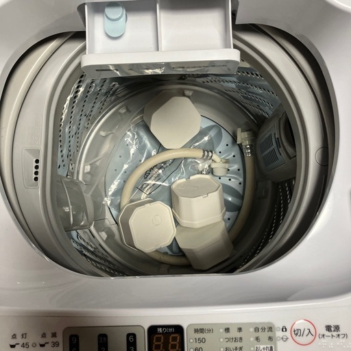 I 2511-159 ハイセンス4.5kg洗濯機　HW-E4504 動作確認済み　キズ汚れ有り