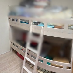 ニトリ　2段ベッド　未使用に近い❗️の画像